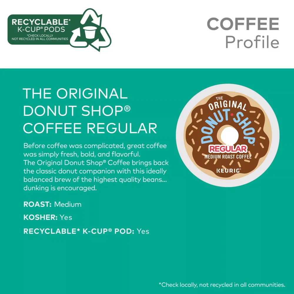 The Original Donut Shop Regular Keurig K-Cup Pods (100 ct.) - Image 4