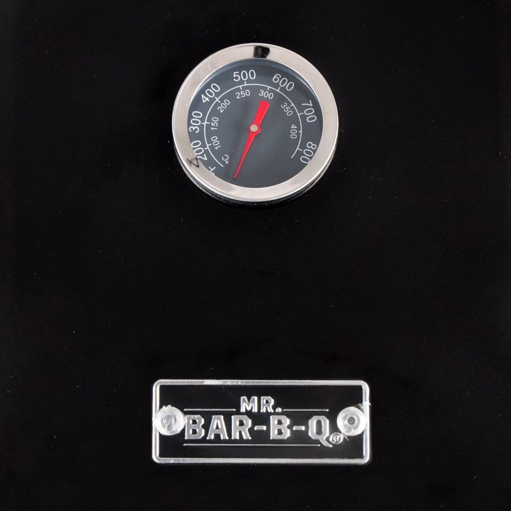 Mr. Bar-B-Q 22.17-in W Black/Porcelain Kettle Charcoal Grill - Image 4