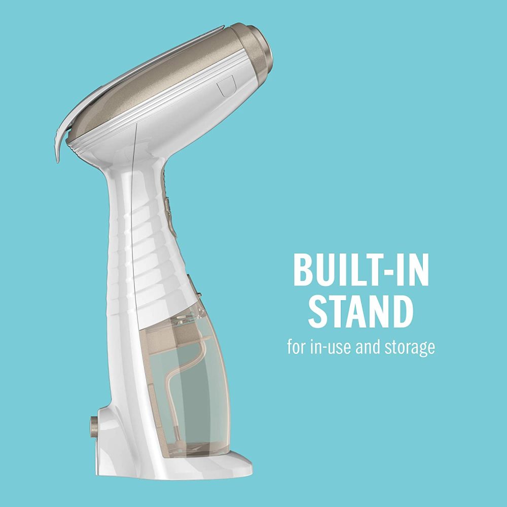 Conair Turbo Extreme Steam Hand Held Fabric Steamer, White/Champagne, One Size - Image 7
