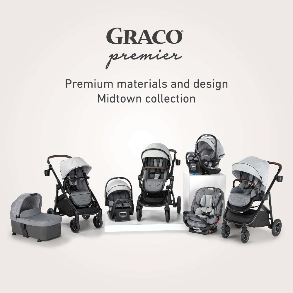 Graco Premier Modes Nest2Grow 4-in-1 Stroller, Midtown Collection   Midtown - Image 7