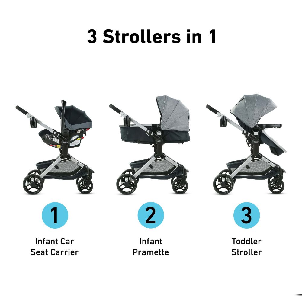 Graco Modes Nest DLX Travel System   Raven - Image 6