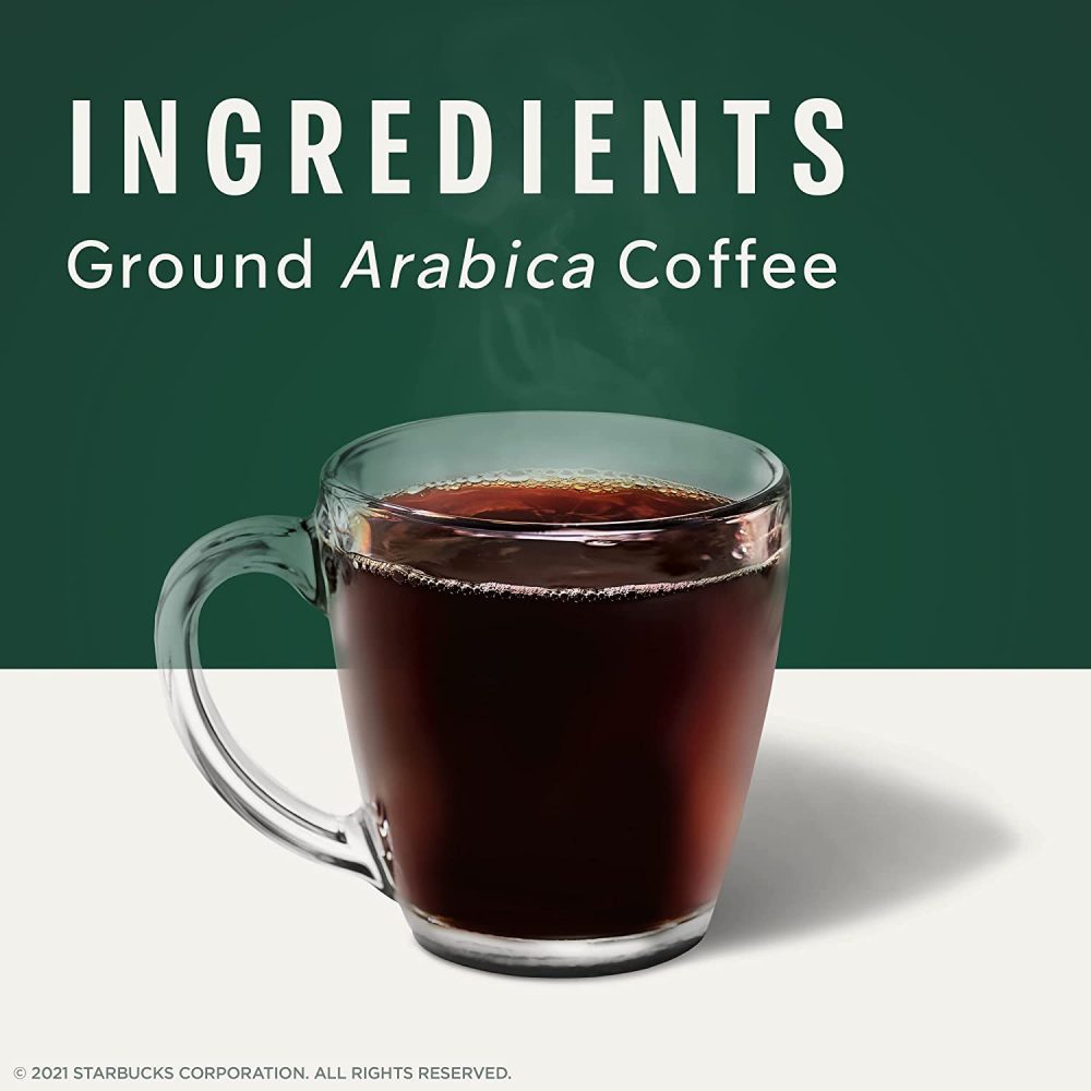 Starbucks K-Cup Coffee Pods Dark Roast Coffee French Roast Arabica 4 boxes (96 pods total) - Image 4
