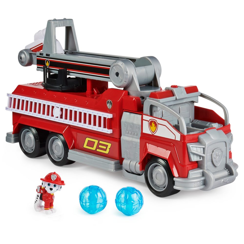 PAW Patrol, Marshall Movie Transforming City Fire Truck Vehicle - Image 7