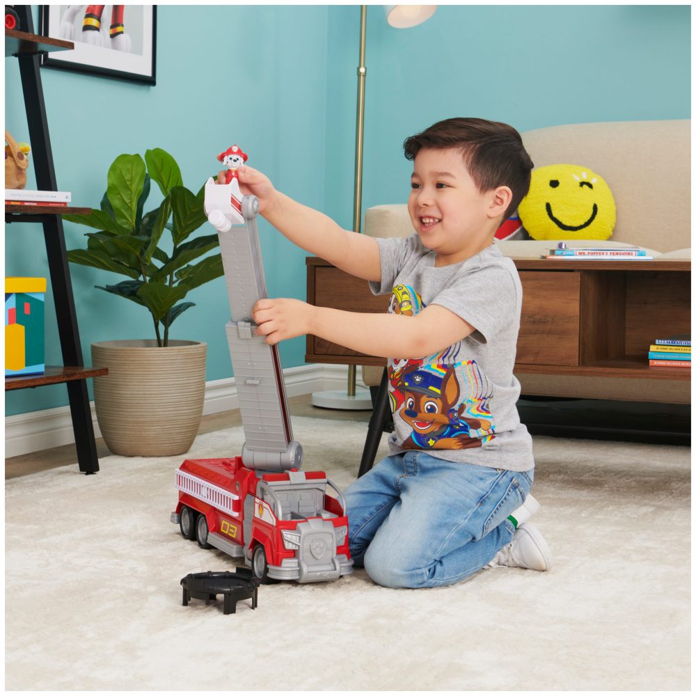 PAW Patrol, Marshall Movie Transforming City Fire Truck Vehicle - Image 8