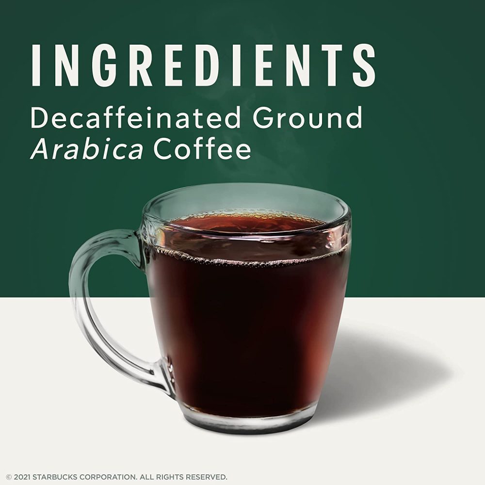 Starbucks Ground Coffee Dark Roast Coffee Decaf Caffè Verona Arabica 6 bags (12 oz each) - Image 5