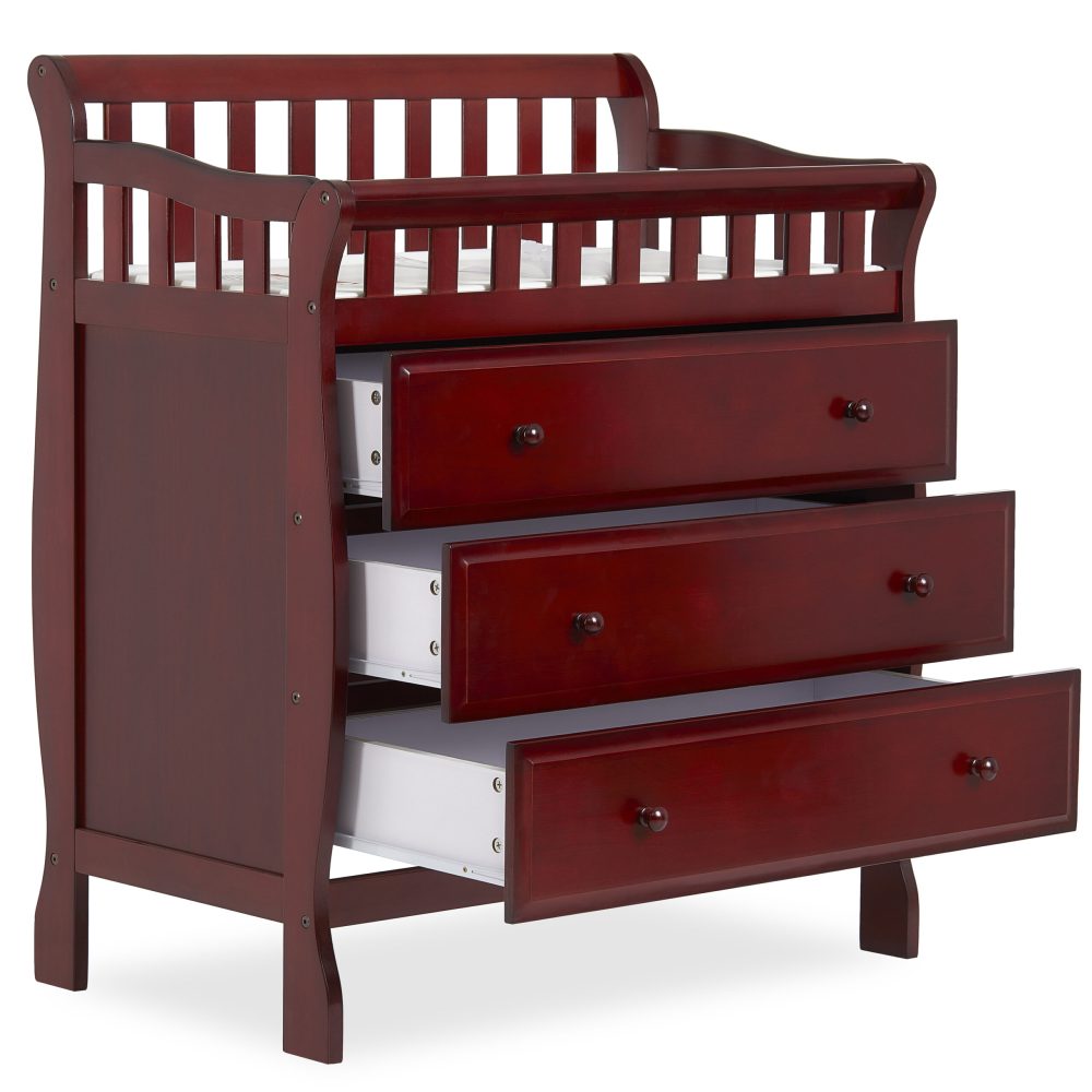 Dream On Me Marcus Changing Table And Dresser, Cherry - Image 10