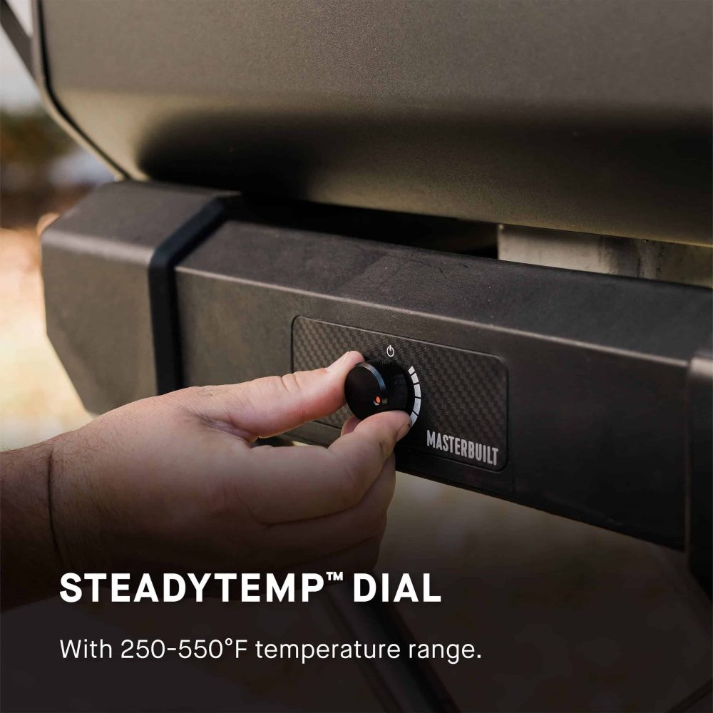 Masterbuilt 200-Sq in Black Portable Charcoal Grill - Image 6