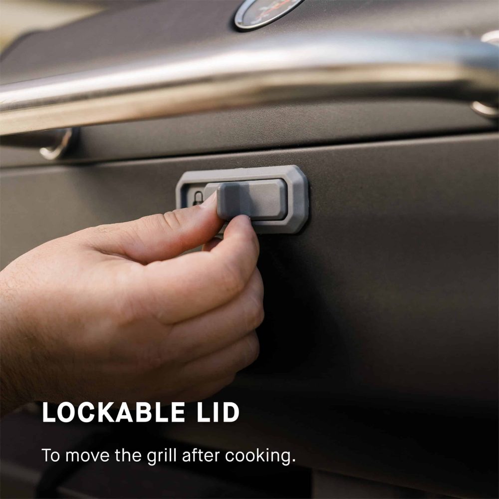 Masterbuilt 200-Sq in Black Portable Charcoal Grill - Image 5