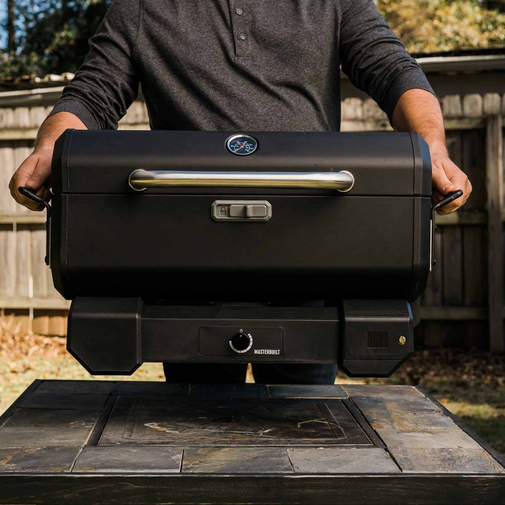 Masterbuilt 200-Sq in Black Portable Charcoal Grill - Image 7