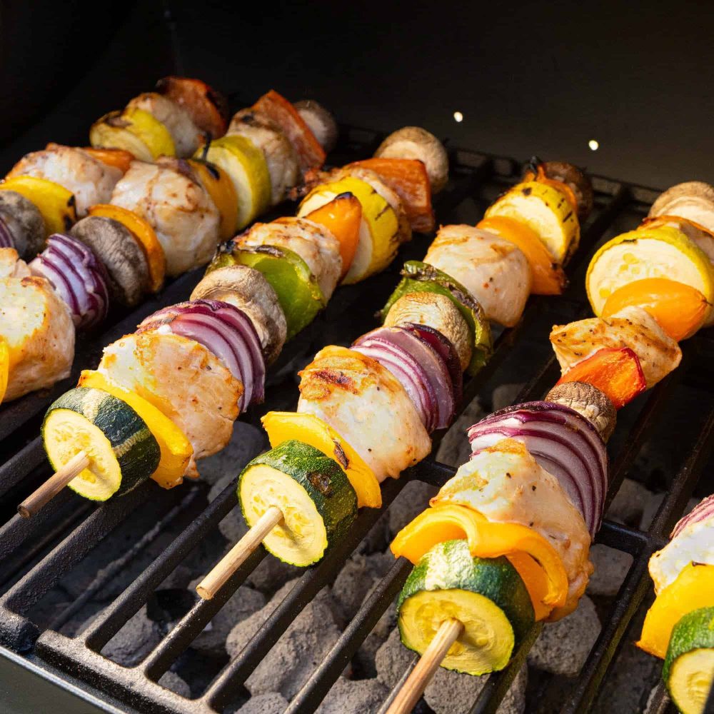 Griller Portable Charcoal Grill and Side Fire Box 17-in W Black Barrel Charcoal Grill - Image 4