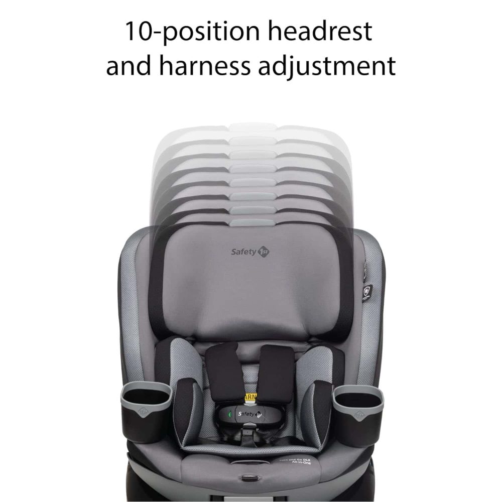 Safety 1st Turn and Go 360 DLX Rotating All-in-One Car Seat, Provides 360° seat Rotation, High Street - Image 4