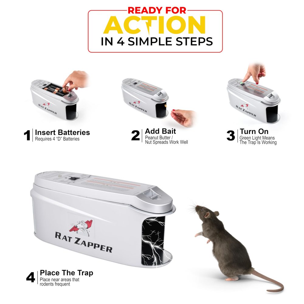 Teal Elite Rat Zapper   Electric Mouse Traps Indoor for Home - Image 6