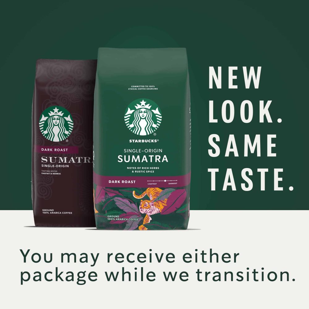 Starbucks Dark Roast Whole Bean Coffee — Sumatra — Arabica — 6 bags (12 oz. each) - Image 8