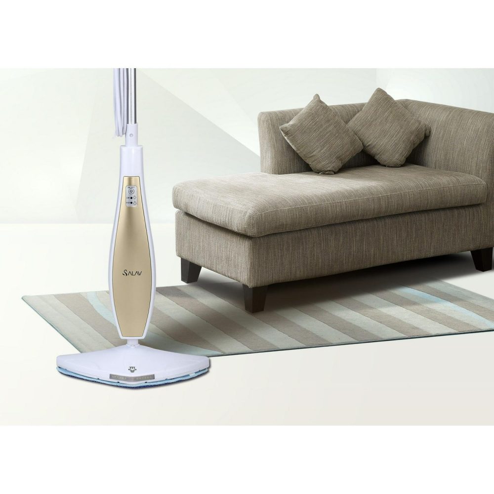 Salav Professional Series LED Steam Mop, Gold - Image 8