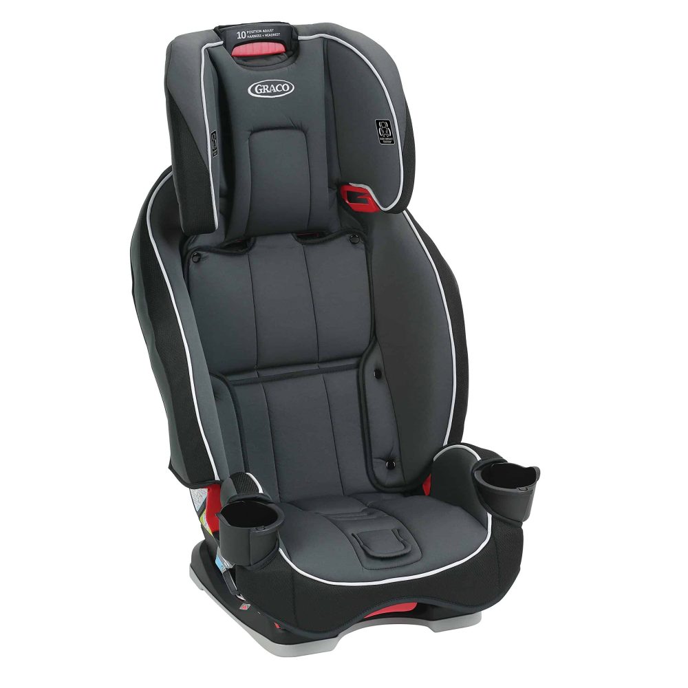 Graco Slimfit 3 in 1 Car Seat, Slim   Comfy Design Saves Space in Your Back Seat (Annabelle, Slimfit) - Image 2