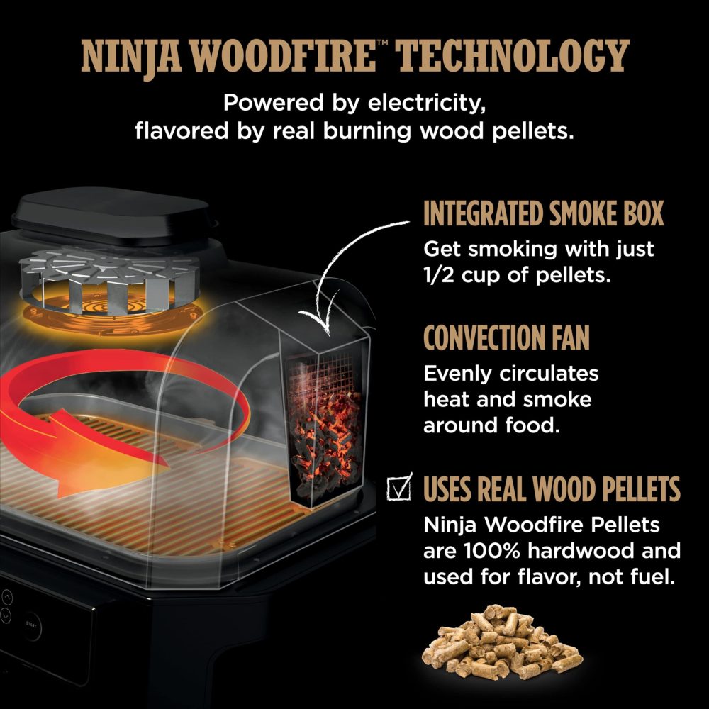 Woodfire Pro Connect XL Grill   Smoker (Wi-Fi) | Smart Control   Smoke Flavor - Image 9