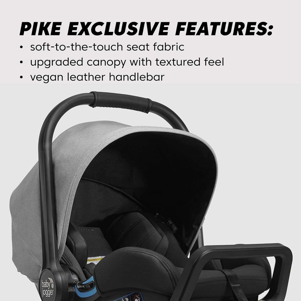 Baby Jogger City GO 2 Infant Car Seat, Pike with Leatherette - Image 5