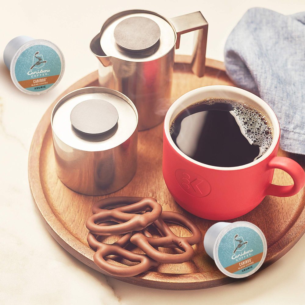 Caribou Coffee Caribou Blend, Single-Serve  K-Cup Pods, Medium Roast Coffee, 24 Count (Pack of 4) - Image 4
