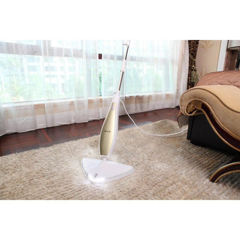 Salav Professional Series LED Steam Mop, Gold - Image 7