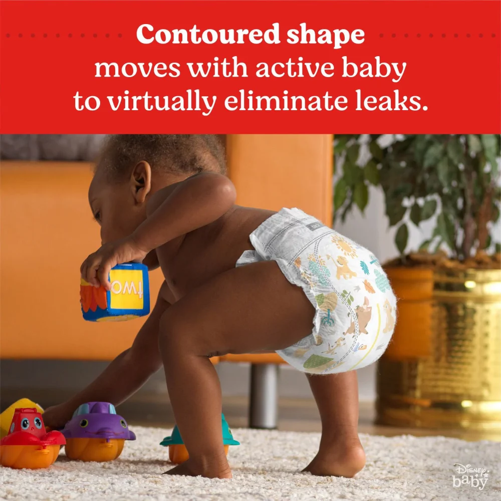 Baby Diapers Size 5 (27+ lbs), 132 Ct, Huggies Little Movers - Image 7