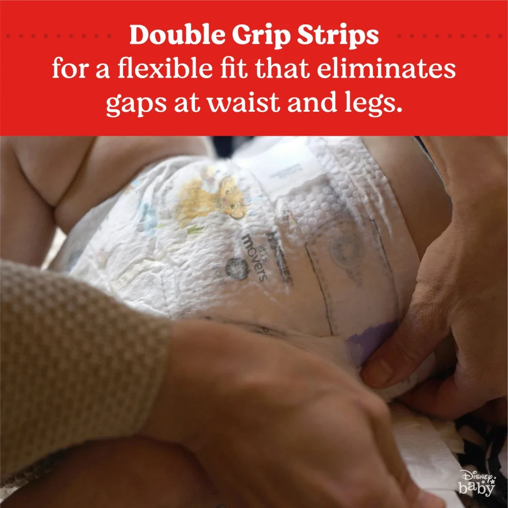 Baby Diapers Size 5 (27+ lbs), 132 Ct, Huggies Little Movers - Image 5