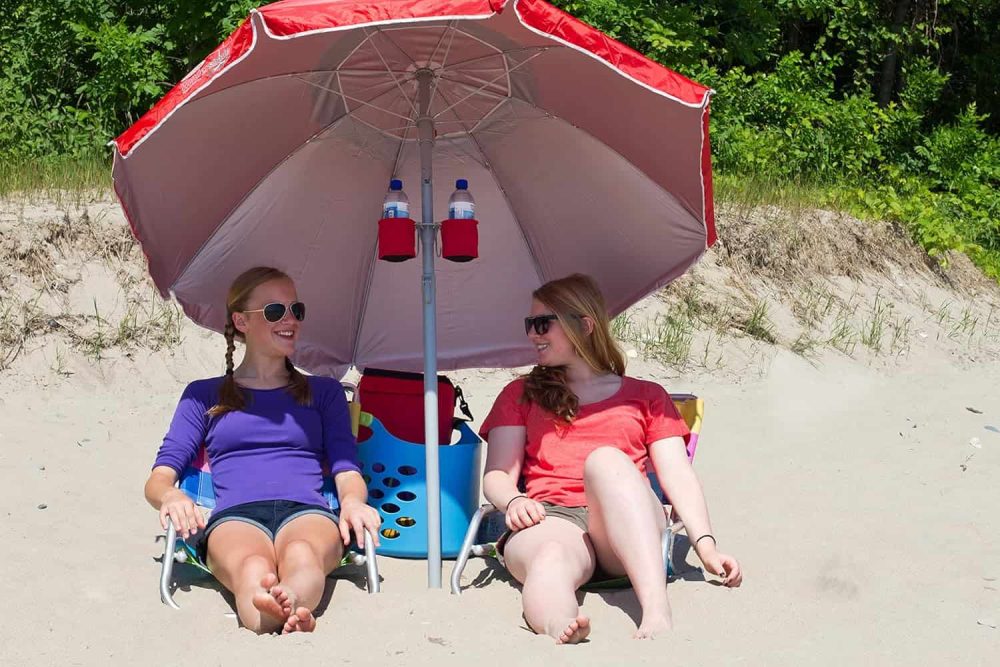 Wondershade 5  Sun Shade Umbrella, Portable Lightweight Adjustable  Sun Protection UPF 50+   Blue - Image 6