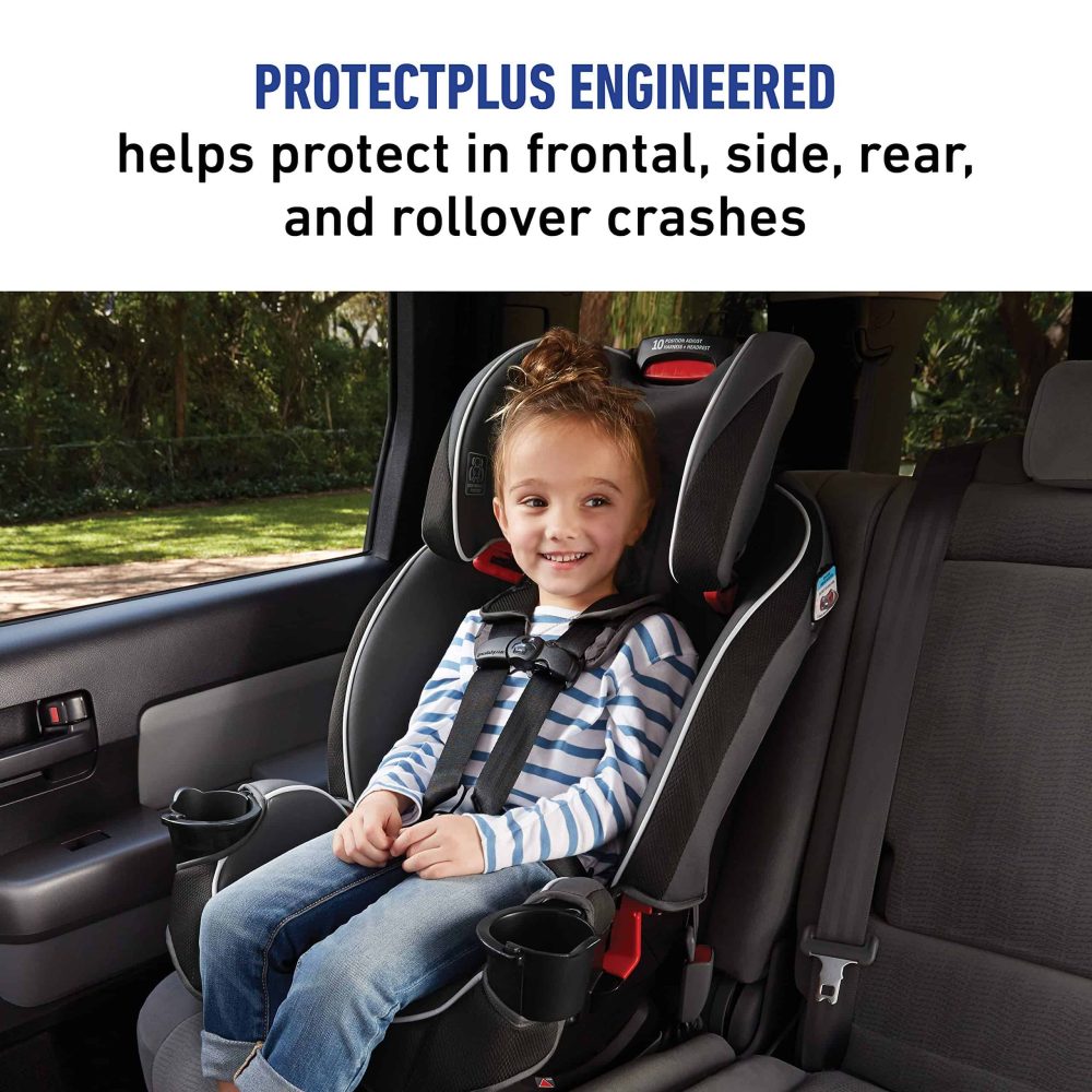 Graco Slimfit 3 in 1 Car Seat, Slim   Comfy Design Saves Space in Your Back Seat (Annabelle, Slimfit) - Image 7