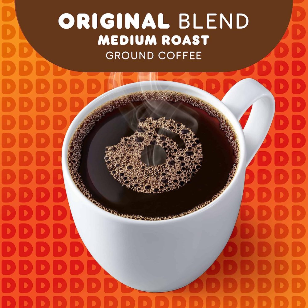 Dunkin  Original Blend Medium Roast Coffee, 88 Count K-Cup Pods - Image 5