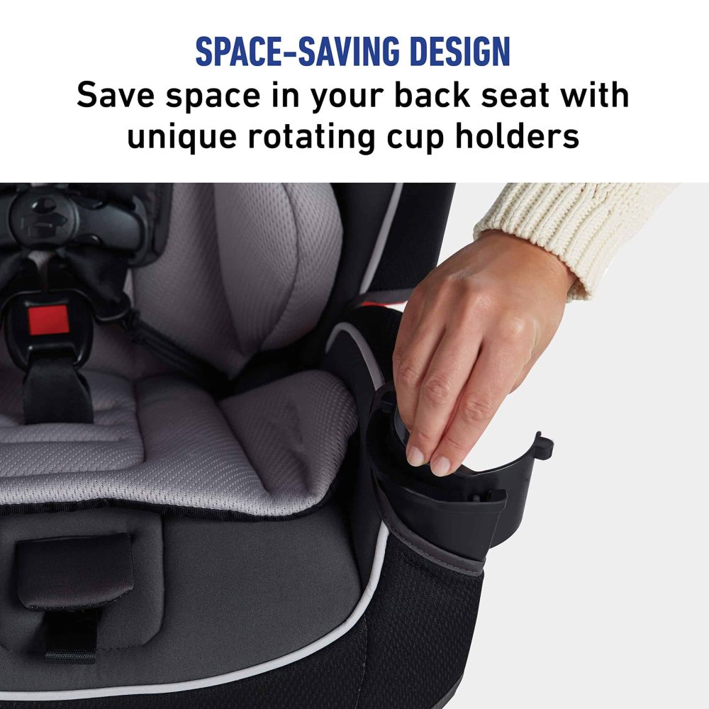 Graco Slimfit 3 in 1 Car Seat, Slim   Comfy Design Saves Space in Your Back Seat (Annabelle, Slimfit) - Image 8