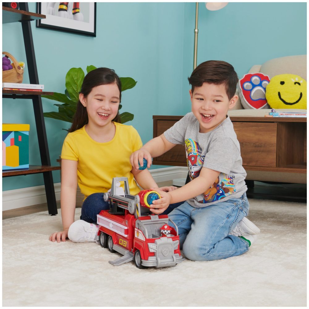 PAW Patrol, Marshall Movie Transforming City Fire Truck Vehicle - Image 6