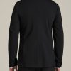 Flex Tech Suit Jacket for Tall Men in Black - Image 5