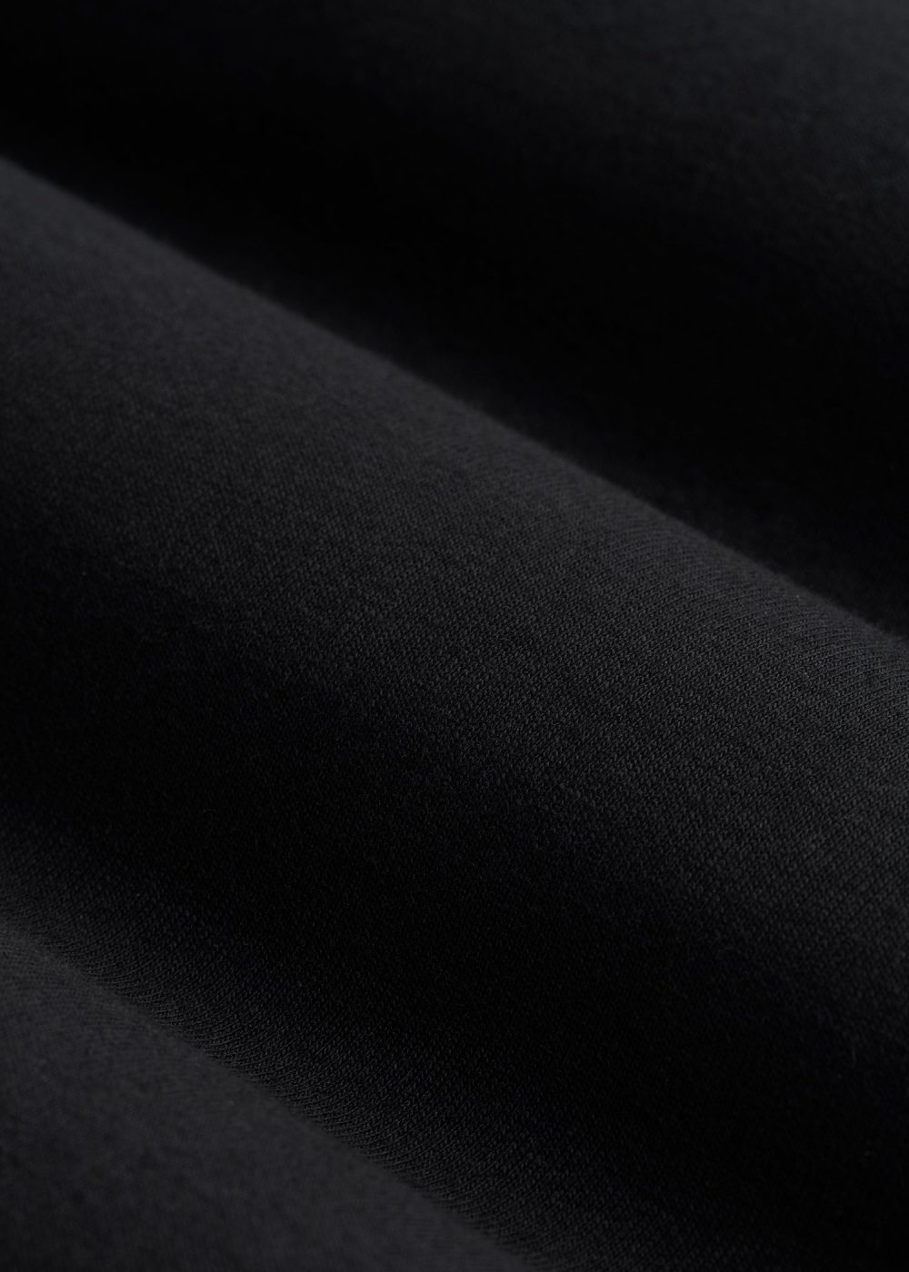 Utility Fleece Hooded Popover for Tall Men in Black - Image 7