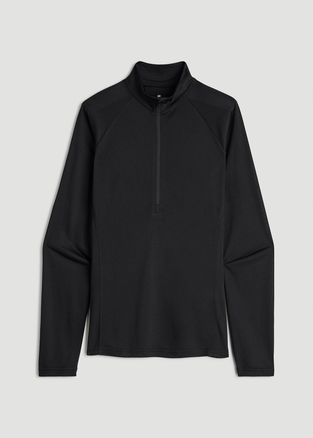 Long Sleeve Active Half Zip Pullover Tall Women's Jacket in Black - Image 6