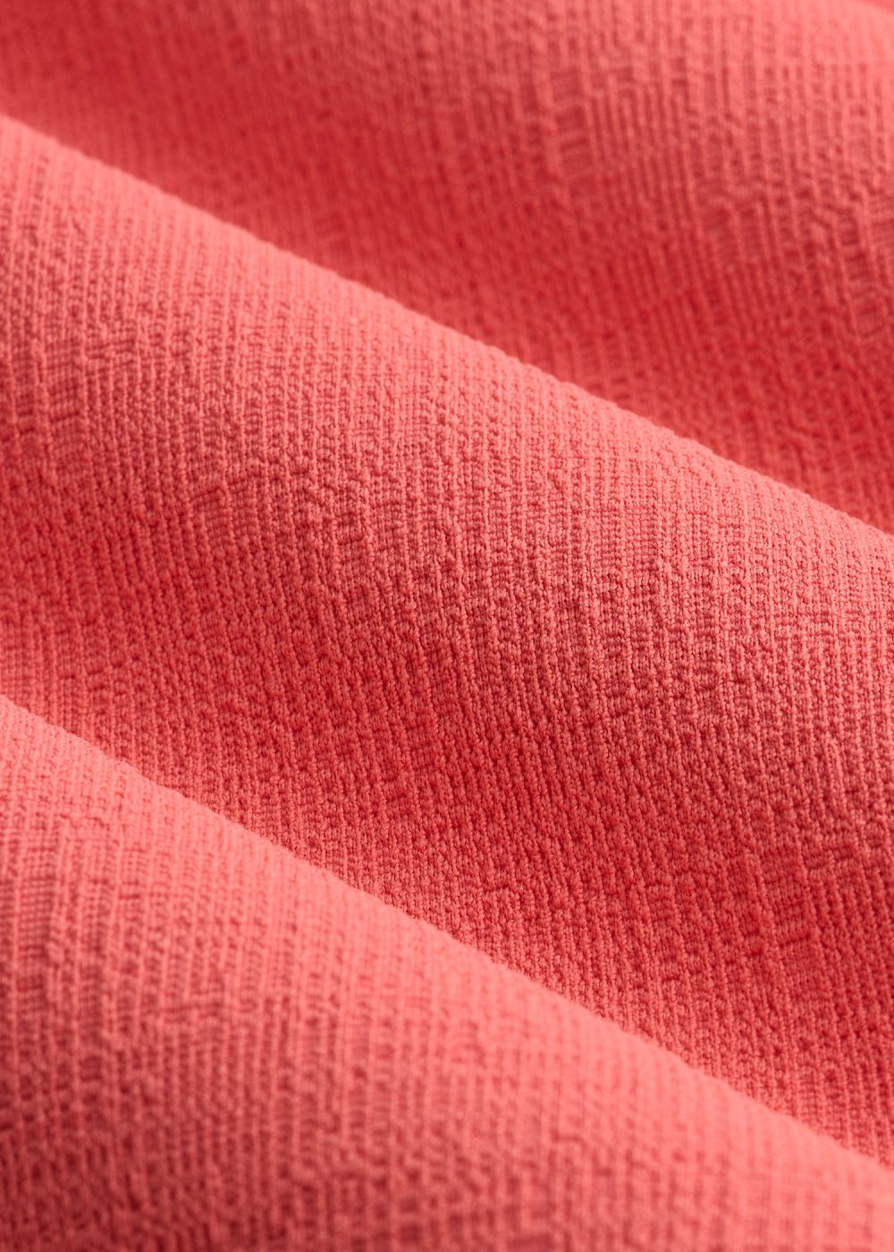 Midi Cross Back Sleeveless Dress for Tall Women in Sunset Coral - Image 7