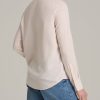 Notch Collar Tall Women's Blouse in Shell - Image 5