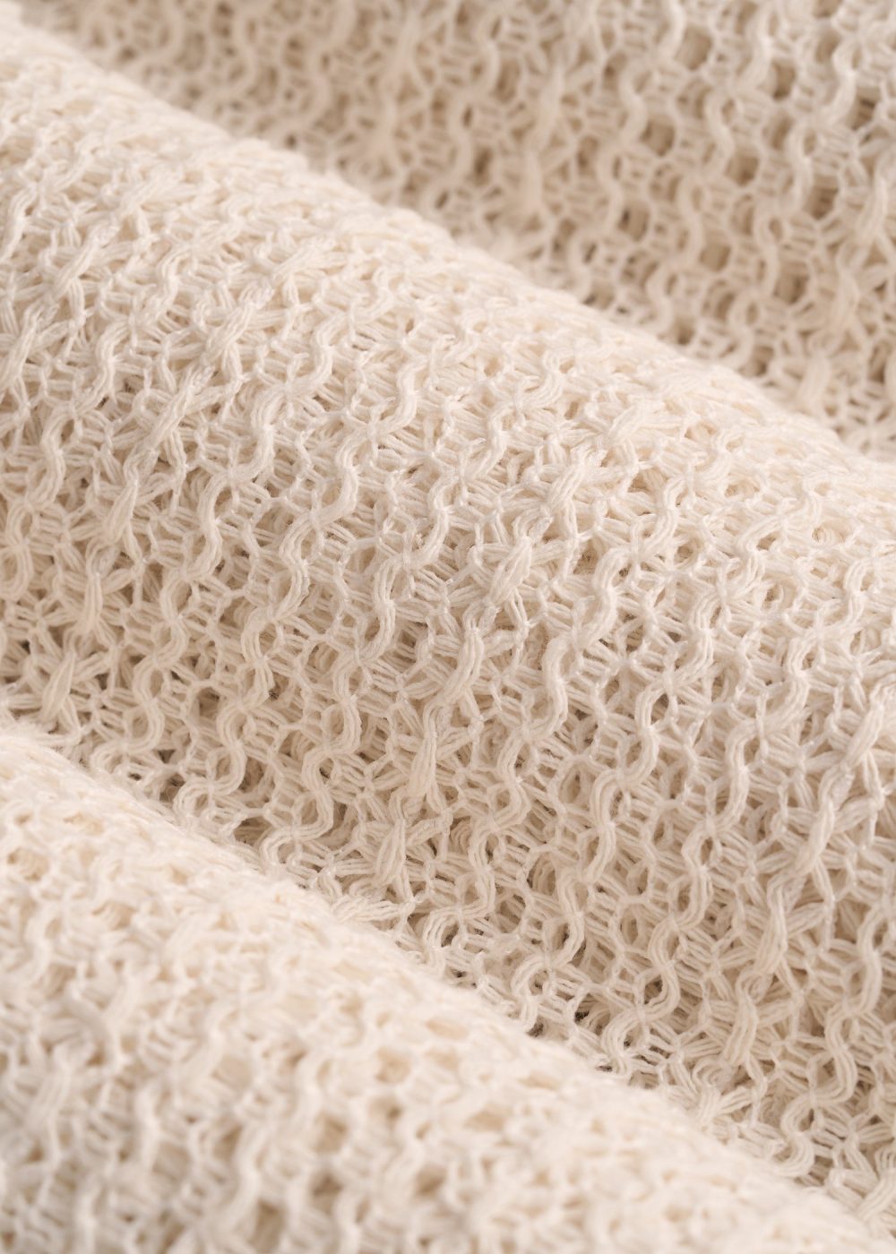 Openwork Knit Pants for Tall Women in Natural - Image 7