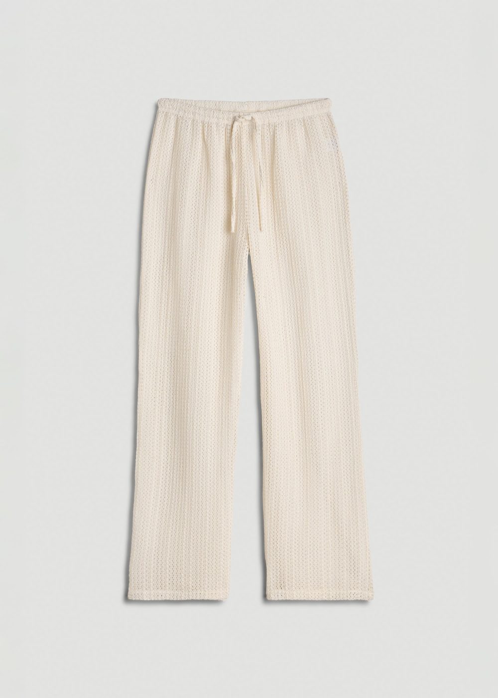 Openwork Knit Pants for Tall Women in Natural - Image 6