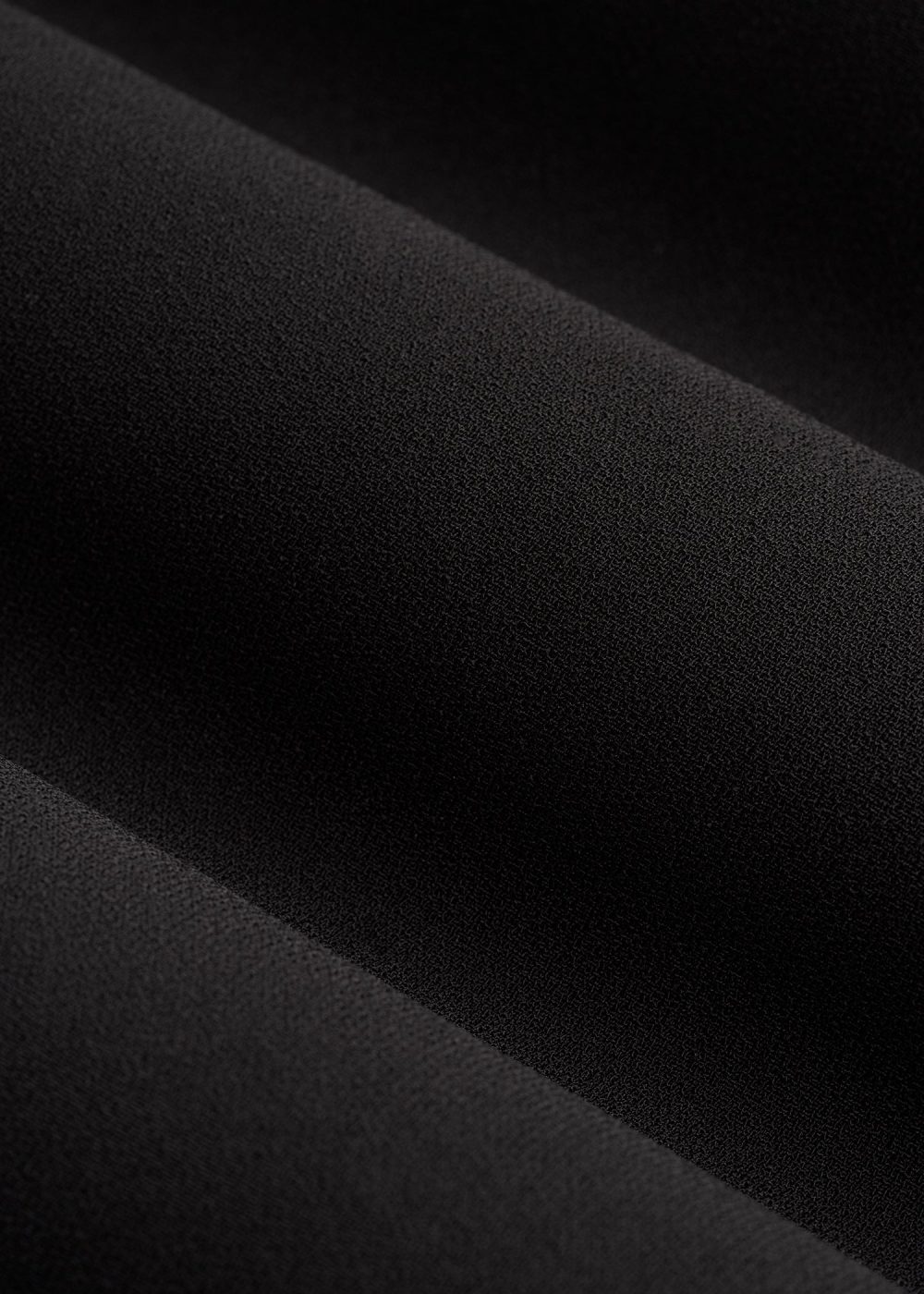 Pull-On Crepe Ultra Wide Pants for Tall Women in Black - Image 7