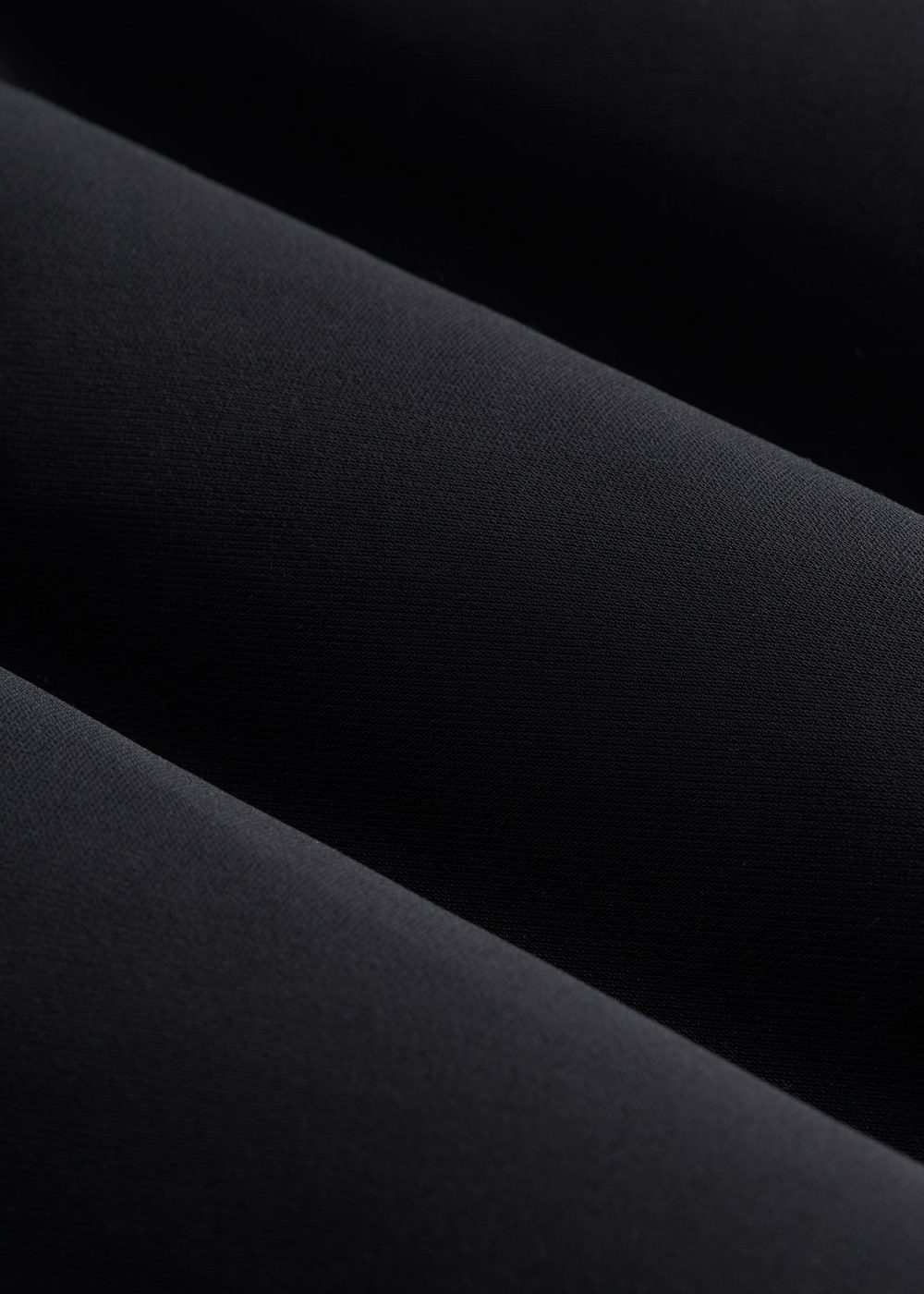 Ruched Jersey Midi Dress for Tall Women in Black - Image 7