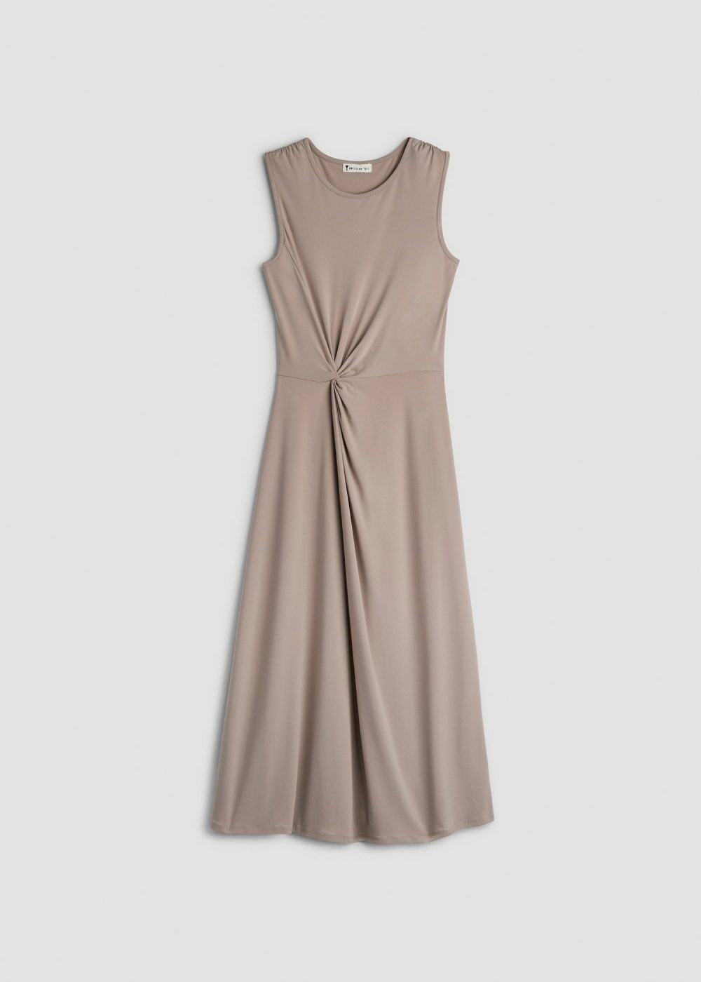 Sleeveless Knot Front Dress for Tall Women in Atmosphere - Image 6