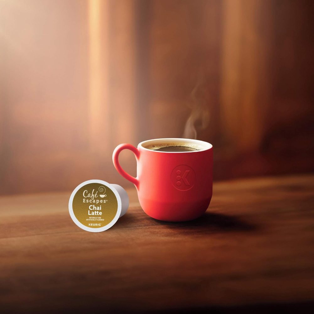 Cafe Escapes Chai Latte Keurig Single-Serve K-Cup Coffee Pods, 96 Count (4 Packs of 24) - Image 10