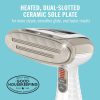 Conair Turbo Extreme Steam Hand Held Fabric Steamer, White/Champagne, One Size - Image 4