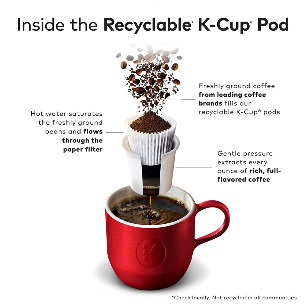 McCafe Paris Café Single Serve Coffee Keurig K-Cup Pods Medium Roast Coffee 96 Count - Image 5