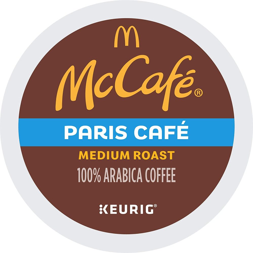 McCafe Paris Café Single Serve Coffee Keurig K-Cup Pods Medium Roast Coffee 96 Count - Image 9