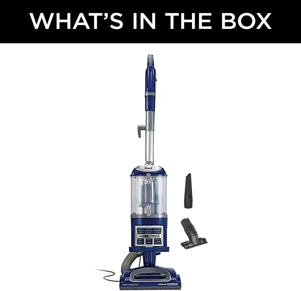 NV360 Navigator Lift-Away Deluxe Upright Vacuum with Large Dust Cup Capacity, HEPA Filter, Swivel Steering, Upholstery Tool   Crevice Tool, Blue - Image 11