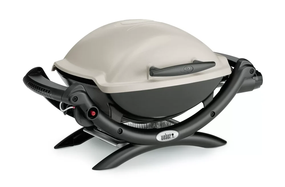 Q 1000 Portable Gas Grill   189 Sq In | Titanium - Image 3