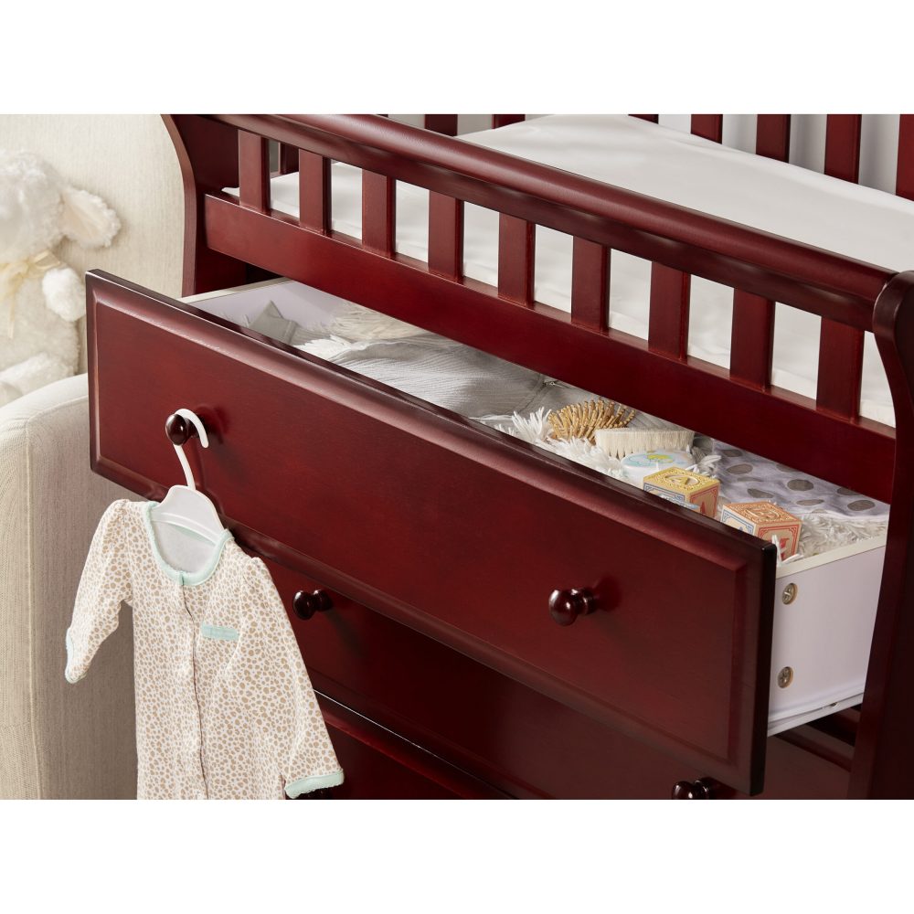 Dream On Me Marcus Changing Table And Dresser, Cherry - Image 11
