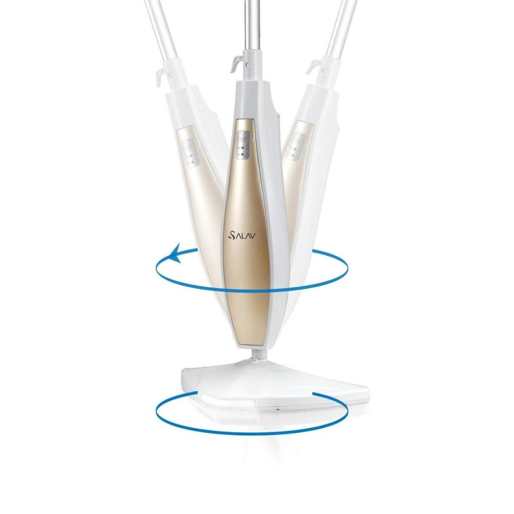 Salav Professional Series LED Steam Mop, Gold - Image 3