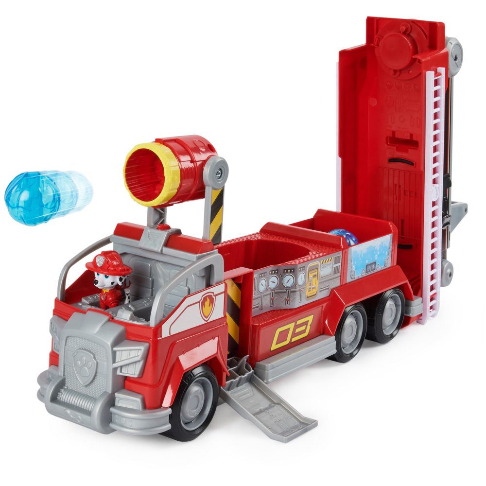 PAW Patrol, Marshall Movie Transforming City Fire Truck Vehicle - Image 5